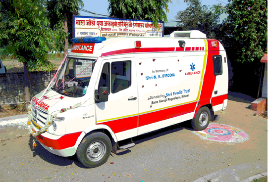 Ambulance Donated by Firodia Trust